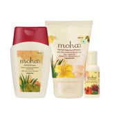 Moha Cosmetics Daily Hair Care Conditioner,Shampoo and Serum Trio Combo